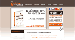 Desktop Screenshot of guerisonintuitive.com